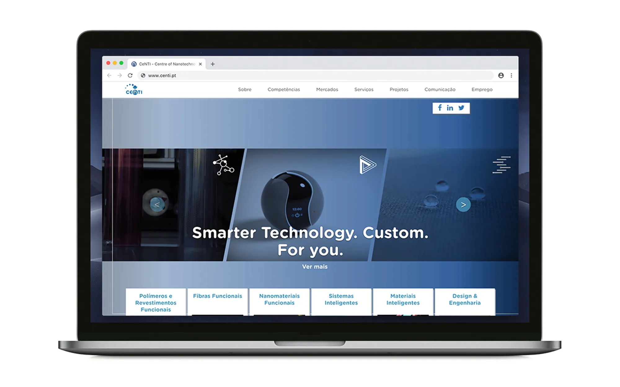 LKCOM reforça comunicação digital do CeNTI
