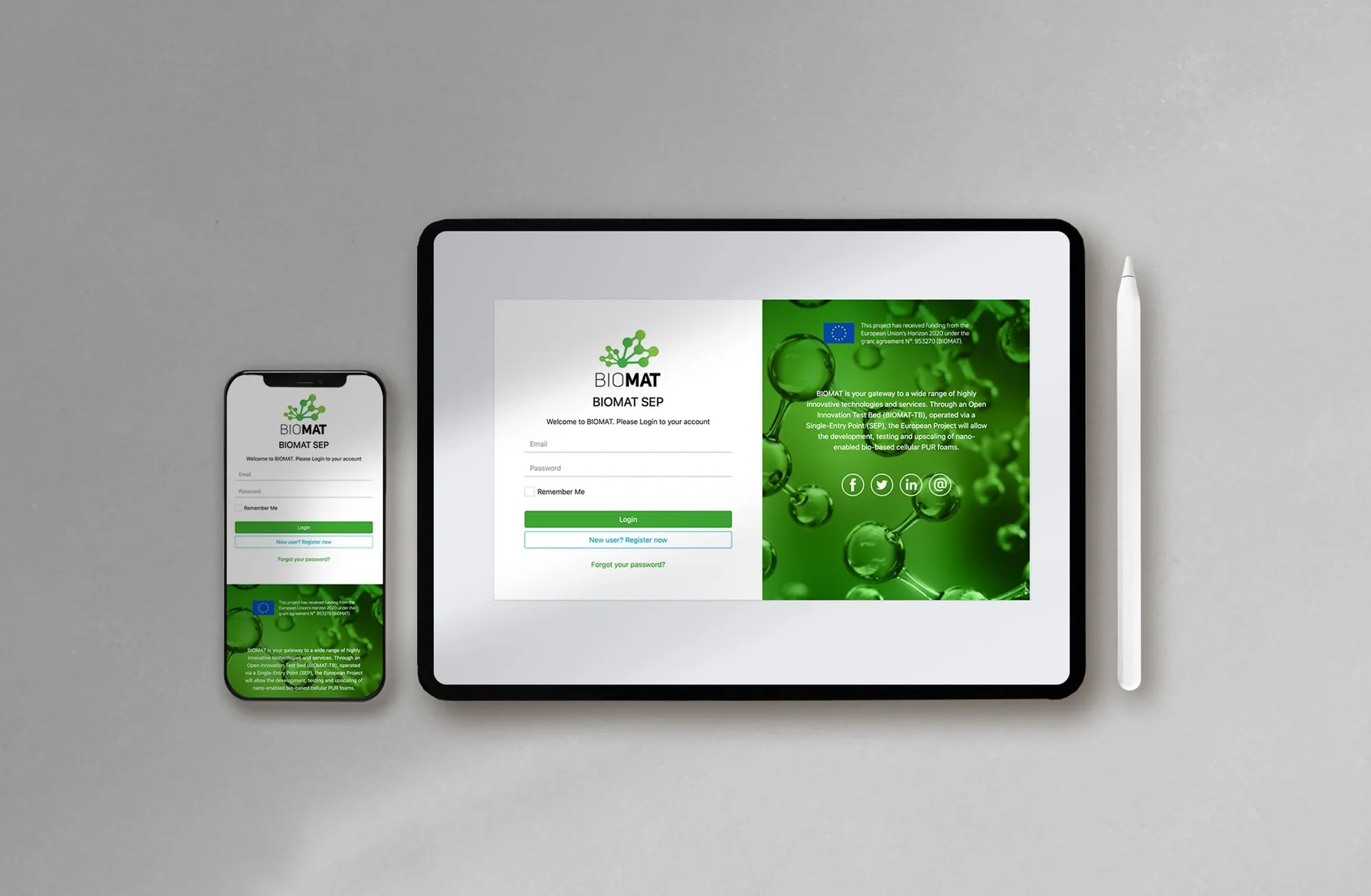 LKCOM desenvolve plataforma para projeto internacional BIOMAT