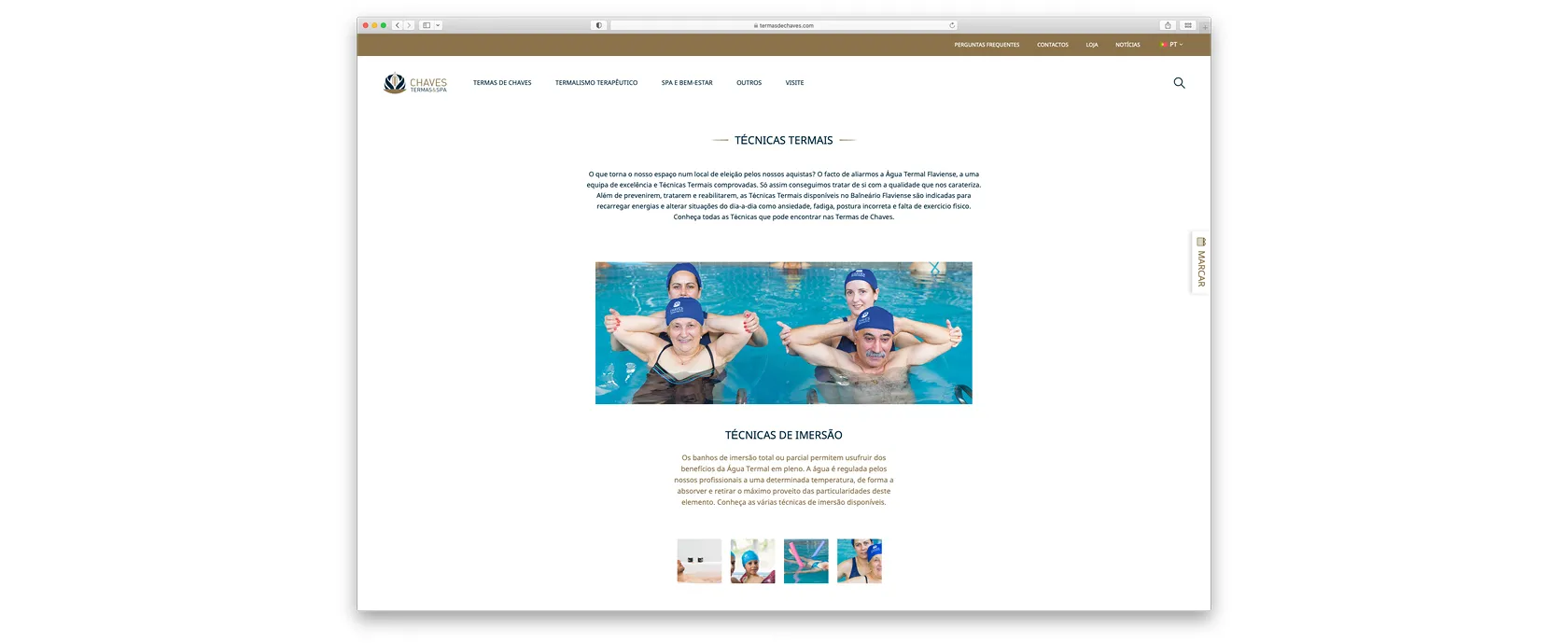 Termas de Chaves - Site
