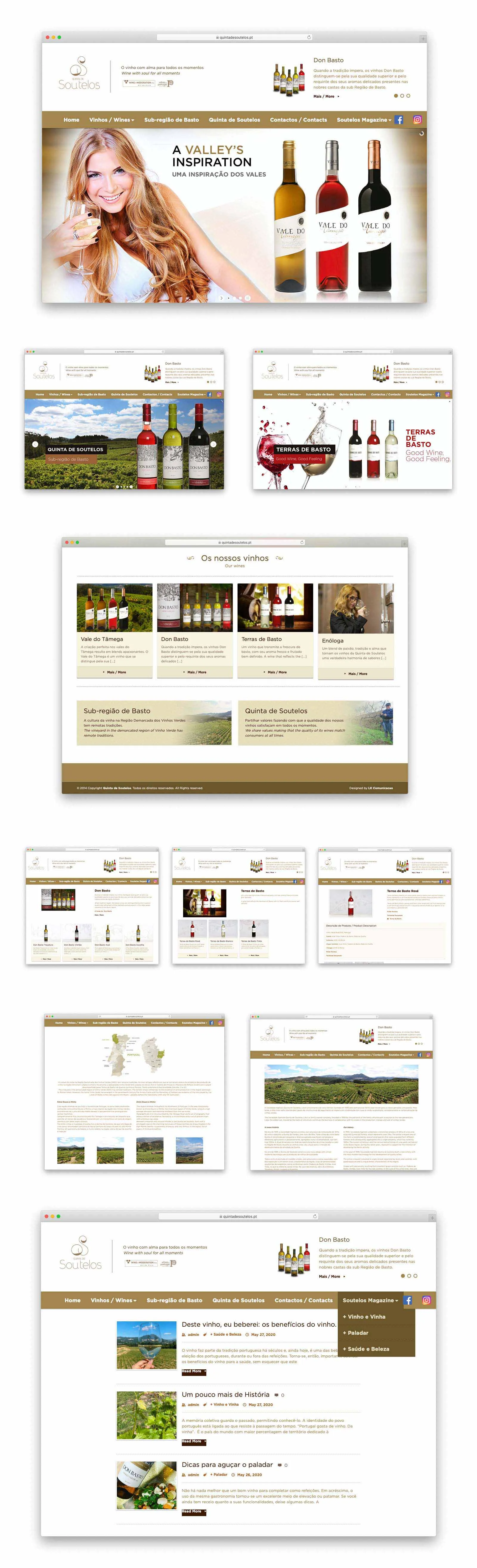 Website Quinta de Soutelos